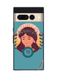 Protective Case Cover For Google Pixel 7 Pro Virgin Zodiac Signs Design Multicolour