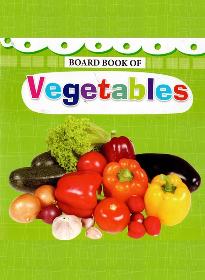 BOARD BOOK OF VEGETABLES - Image 1