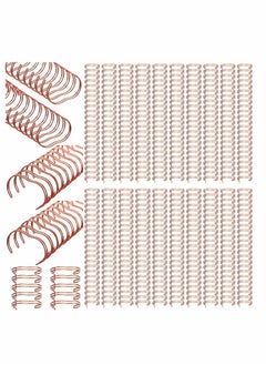 Y&D Wire Binding Spines,Twin Loop Spines,20 Pcs Double Rings Cinch, 1 Inch (2.54 cm) 23 Holes Binder Combs  - Image 1