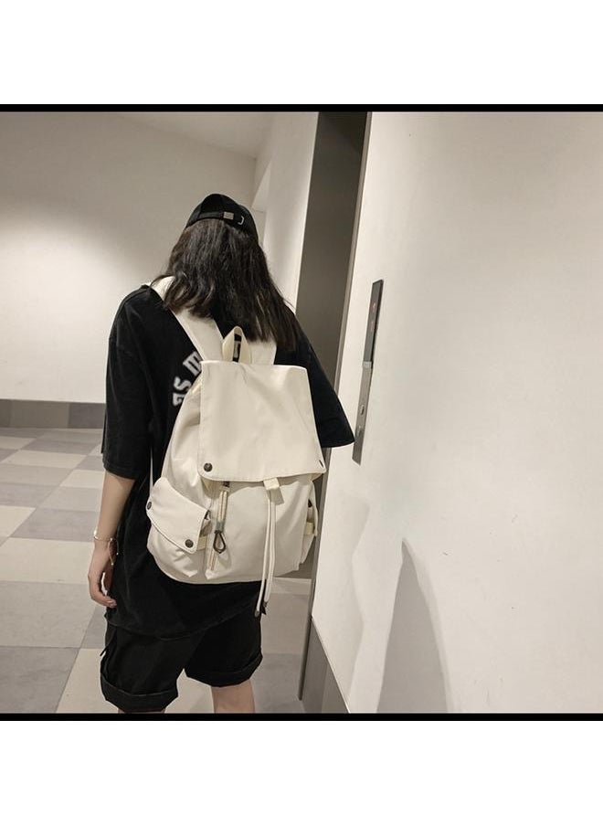 Y&D Student schoolbag large capacity shoulder bag college wind couple leisure backpack shoulder bag Korean ins schoolbag  - Image 5