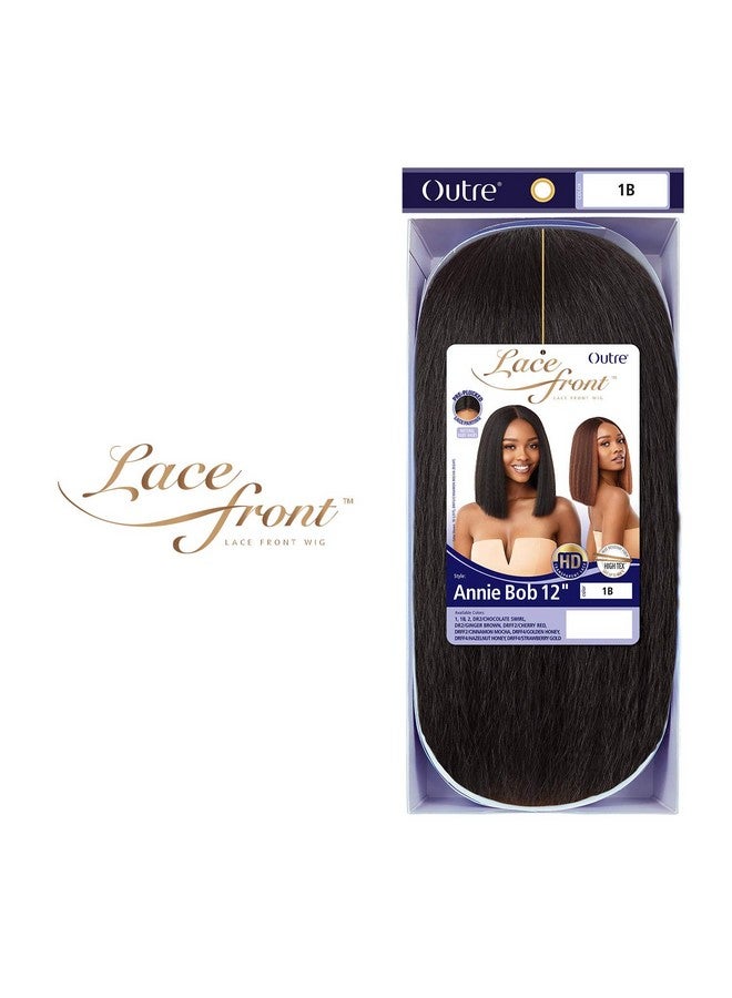 Outre Pre Plucked Hd Transparent Lace Front Wig Annie Bob 12" (Drff2/Cinmch) - Image 5