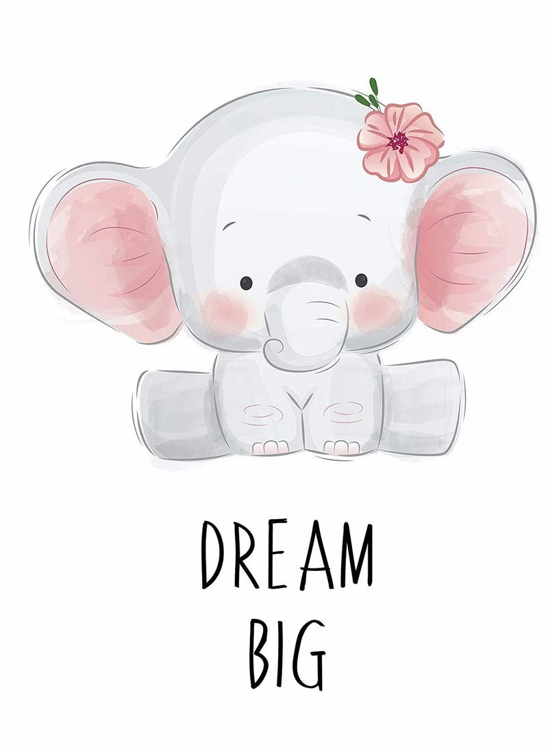 Safari Animal Wall Art for Nursery, 6 Unframed Prints with Inspirational Quotes - Perfect Decor for Baby Boys & Girls Rooms  - Image 4