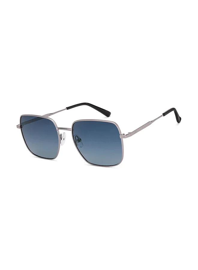 جون جاكوبس Black Grey Full Rim Round John Jacobs JJ Tints JJ S17341-C2 Polarized Sunglasses