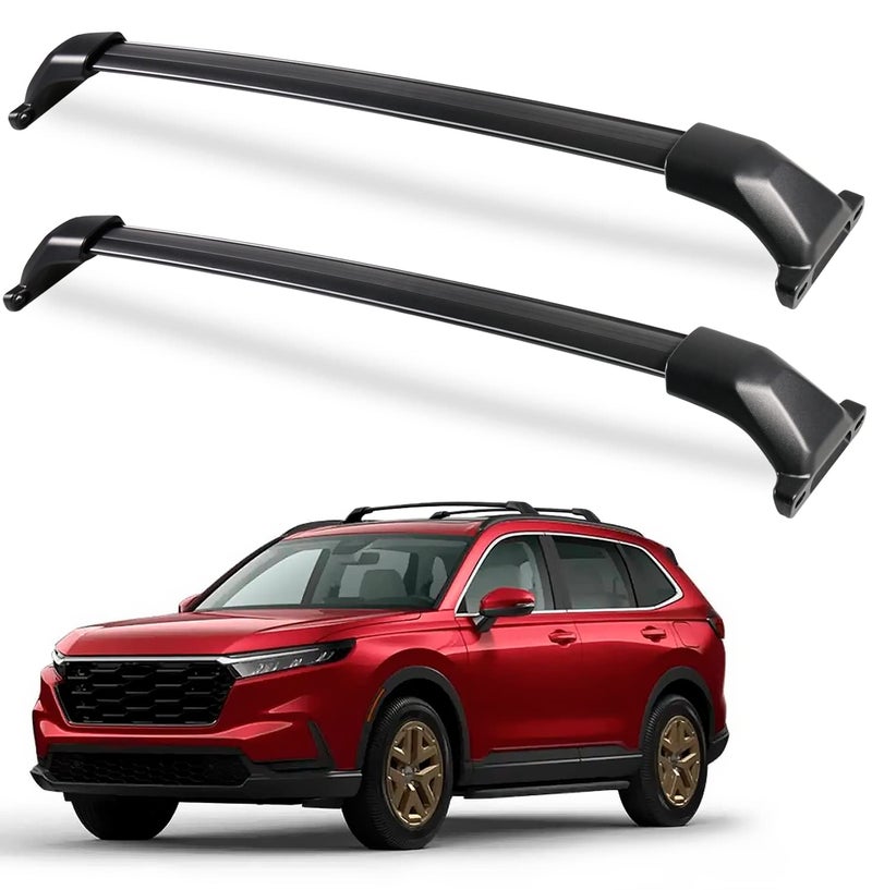 Wonderdriver Roof Rack Cross Bars 260lbs Fit for 2023 2024 2025 2026 Honda CRV CRV CRV Sport Hybrid Heavy Duty AllMetal Aluminum Crossbar Luggage Racks Roof Rails Rooftop Carrier Canoe Kayak Bike