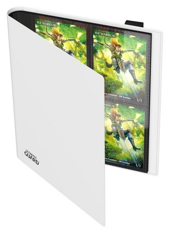 Ultimate Guard Flexxfolio Trading Card Binder With 4 Side Loading Pockets Per Page Up To 160 Cards White Sturdy Card Collection Album Designed For Double Sleeved Tcg Cards - Image 4