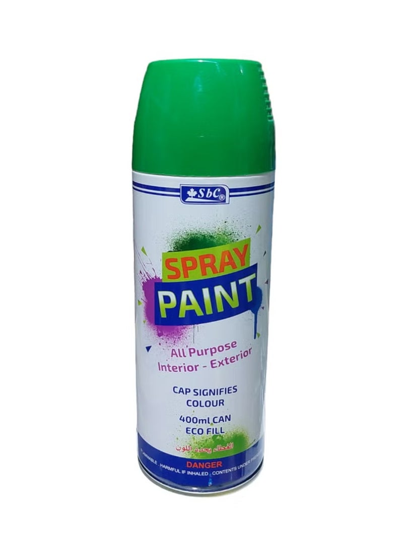SBC All Purpose Spray Paint 400ml Content Jade Green - Image 1