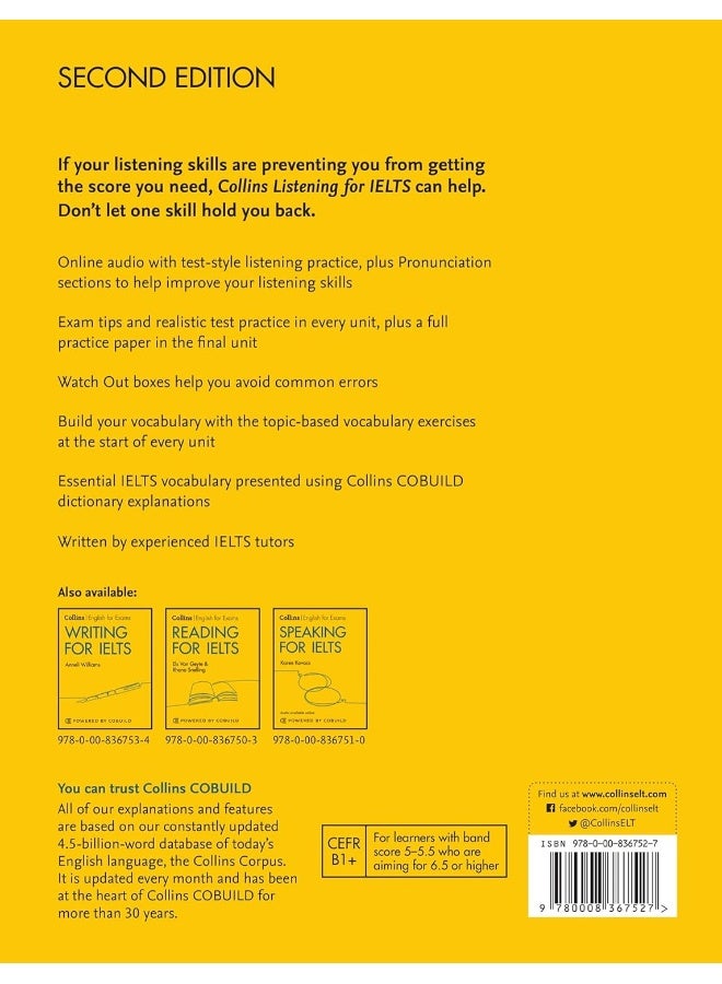 Listening for IELTS (With Answers and Audio): IELTS 5-6+ (B1+) - Image 2
