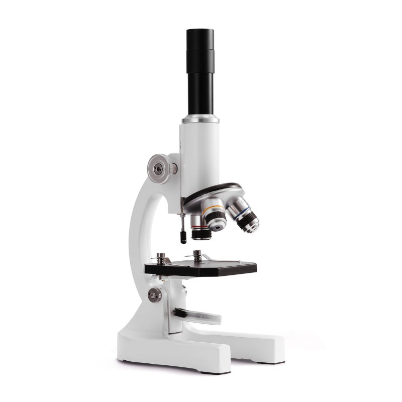 64X-2400X Optical Monocular Microscope - Adjustable Angle Phone Holder & Energy-Saving Fill Light, Complete Experimental Kit for Primary School Students Science Experiments & Biology Teaching - Image 1