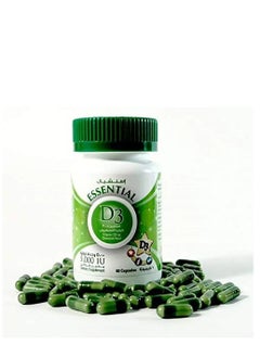 Essential Essential D-3 5000 IU 60 Caps  - Image 2