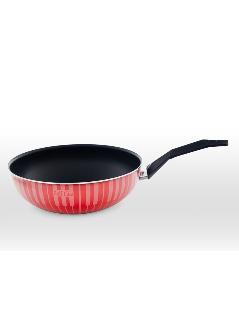 Saif Plus 27Cm Wok Without Glass Lid,W/1 Handle - Image 1