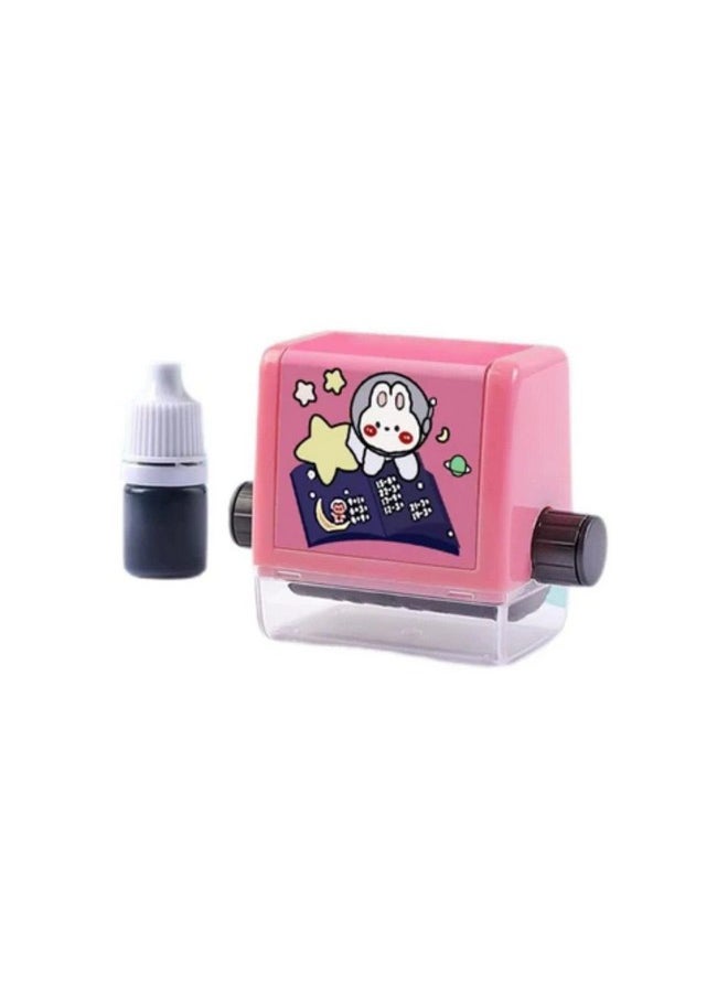 Kids Mandi - Kids Mandi Roller Addition and Subtraction Maths Teaching Stamp | Contains 100 Maths Practice Questions for Young Children | Preschool/Kindergarten Homeschooling Supplies (Colour May Vary) - Image 1