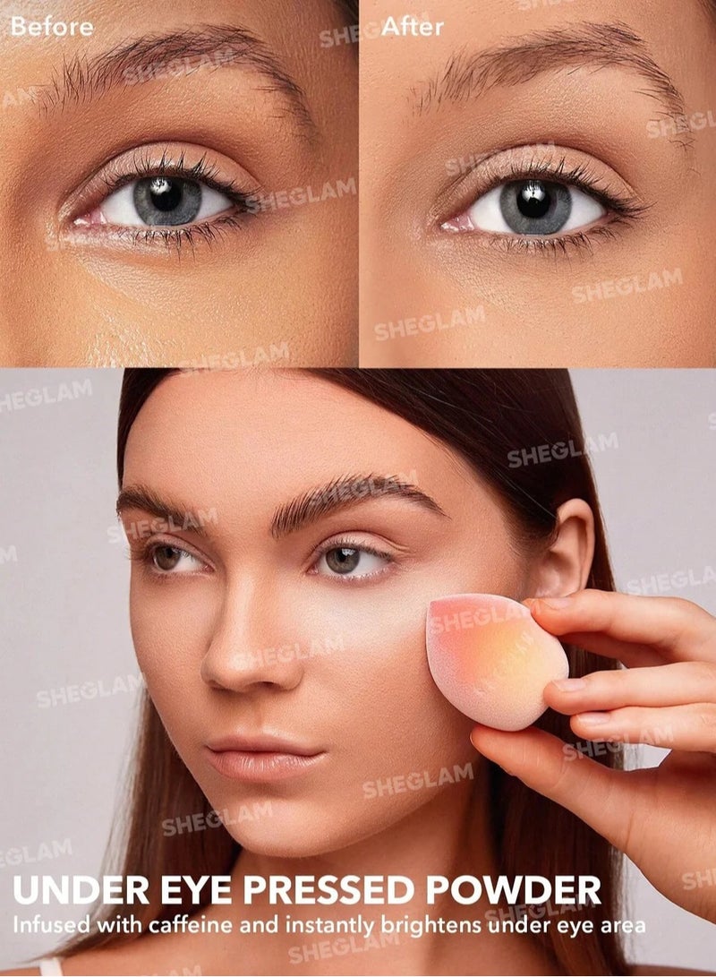 SHEGLAM Insta-Ready Face & Under Eye Setting Powder Duo Translucent - Image 5