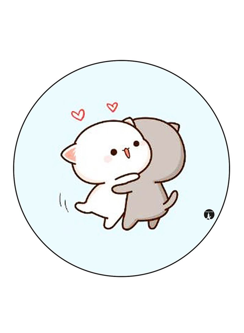 RKN Cats Printed Fridge Magnet  Multicolour - Image 1