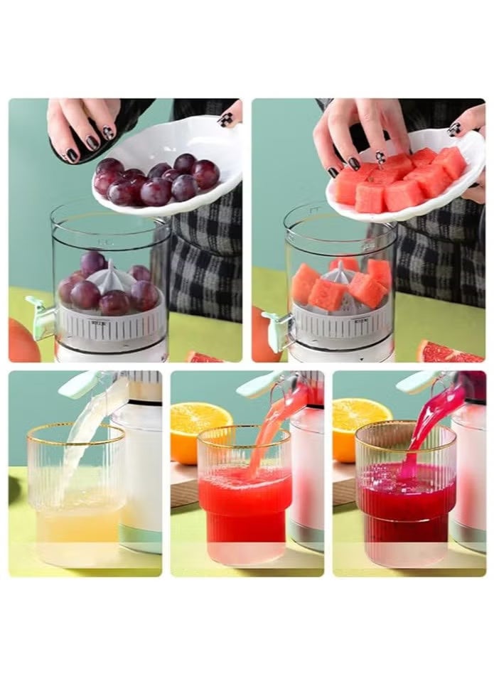 Wireless Rechargeable Citrus Juicer – USB Portable Electric Juicer for Orange, Apple, Pomegranate & Pear – Compact & Multifunctional - Image 5