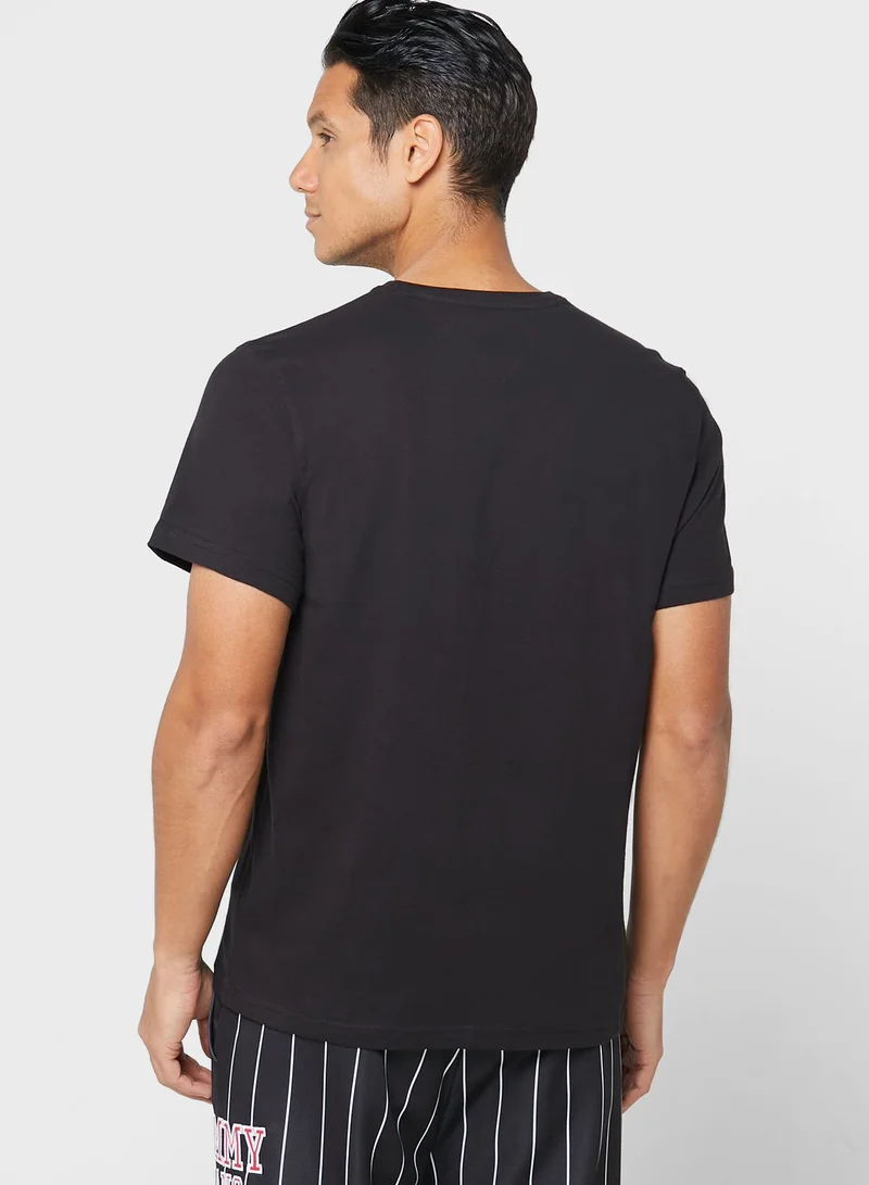 TOMMY JEANS 2 Pack Striped Crew Neck T-Shirt