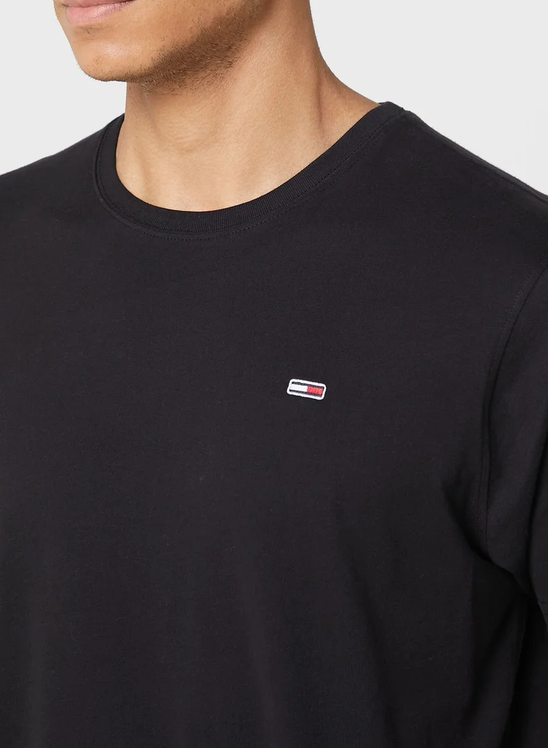 TOMMY JEANS 2 Pack Striped Crew Neck T-Shirt