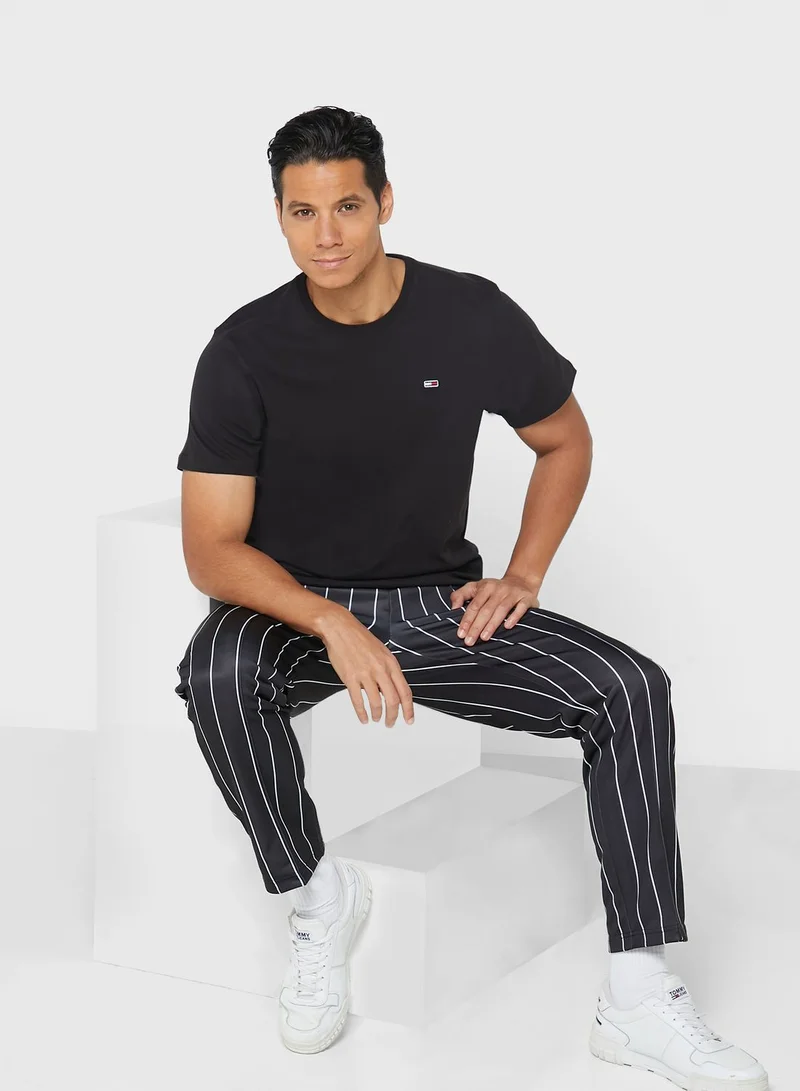 TOMMY JEANS 2 Pack Striped Crew Neck T-Shirt
