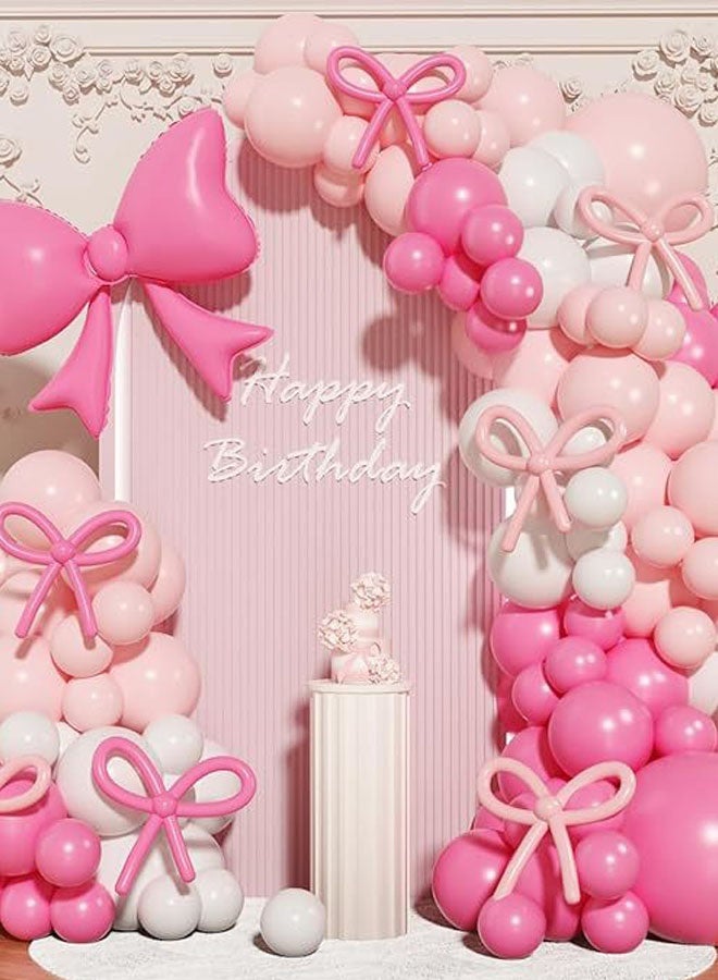 149 قطعة بالون قابل للنفخ مجموعة حفلة عيد ميلاد ديكور القوس حفل الزفاف مهرجان الخطوبة الاحتفال الأنشطة - Image 1