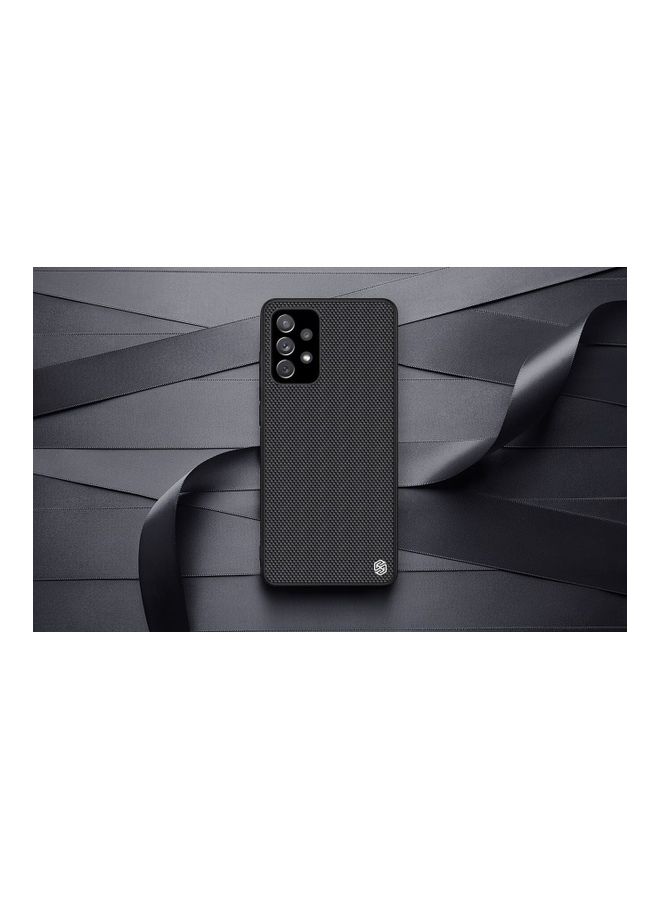 Nillkin Textured Case Non-Slip Design For Samsung Galaxy A73 5G Black - Image 4