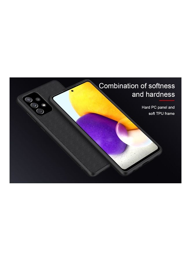 Nillkin Textured Case Non-Slip Design For Samsung Galaxy A73 5G Black - Image 2