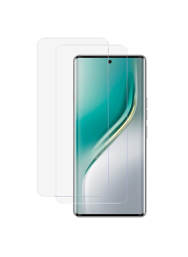 SanHu 2 Piece Pack for TECNO Camon 40 Pro 5G Screen Protector - Full Coverage Delicate Touch Tempered Glass Screen Protector for TECNO Camon 40 Pro 5G，Clear - Image 1