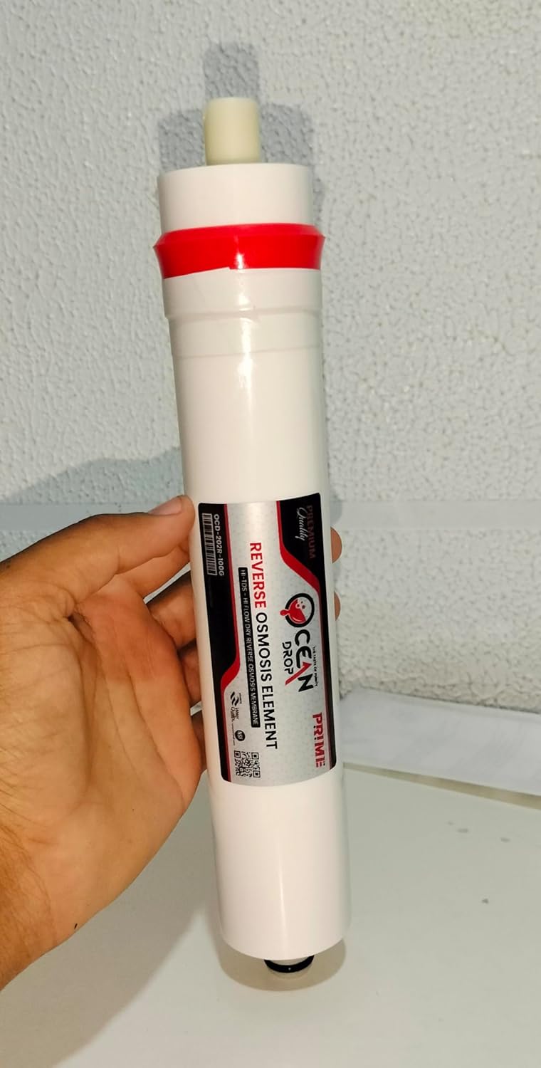 Ocean Drop Reverse Osmosis Membrane 100 GPD Work up to 25003000 TDS RO Membrane Water Filter Replacement Fits All Domestic Under Sink RO Drinking Water Purifier and Filter System - Image 2