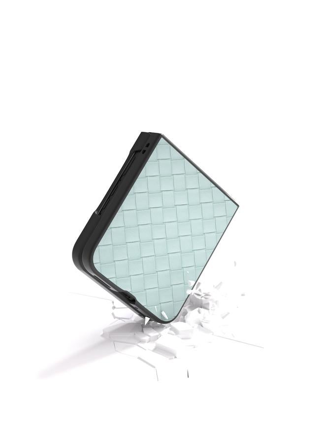 اس-توب جراب لهاتف Motorola Razr 50 Ultra بإطار أسود وملمس منسوج من مادة البولي يوريثين - Image 3