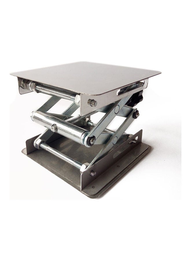 NIBEMINENT Laboratory Manual Lifting Table Silver - Image 4