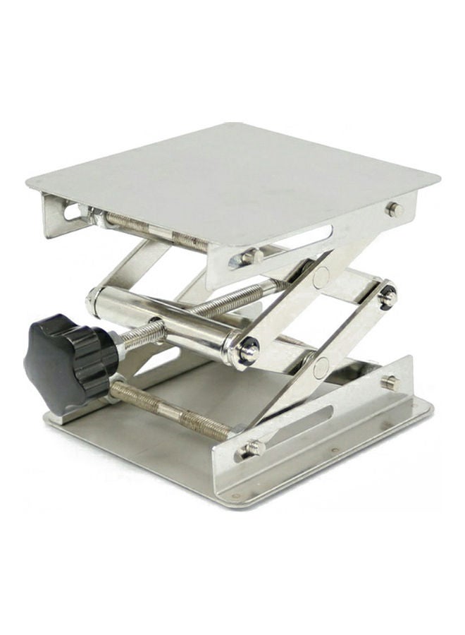 NIBEMINENT Laboratory Manual Lifting Table Silver - Image 5
