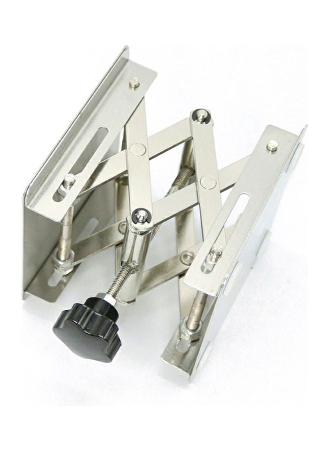 NIBEMINENT Laboratory Manual Lifting Table Silver - Image 2