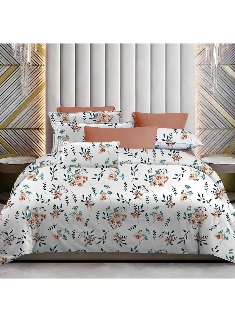 MONISTIC MONISTIC Home 210TC Fade Resistant Premium Cotton DuvetQuiltComforterBlanketRajai Cover for Single and Double Bed Design02 Single Bed  - Image 2
