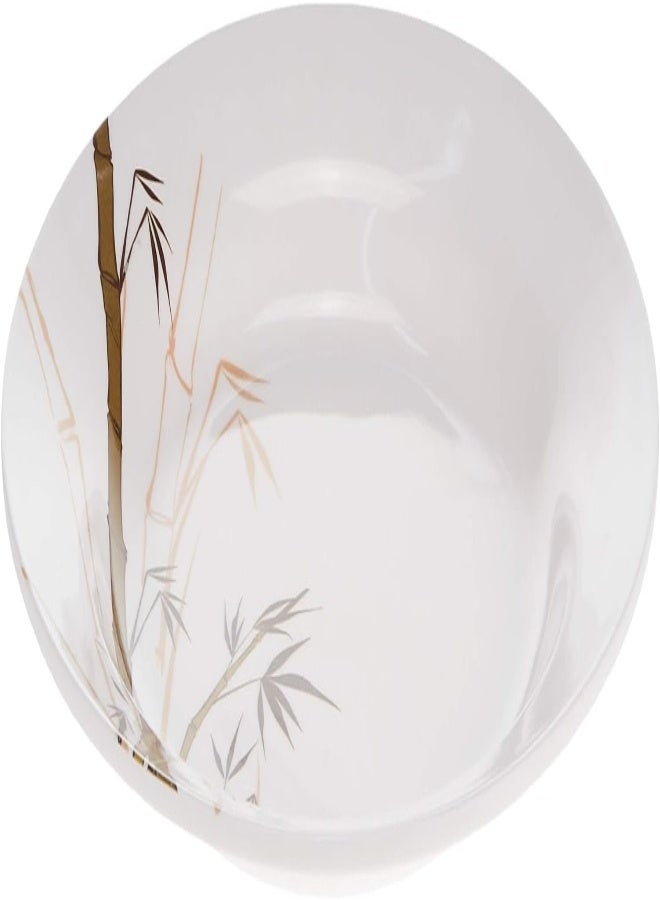 AKDC Dinewell Melamine Green Bamboo Soup Plate, White, 10.5 Inch, Dwsp001Gb ,1 Pc - Image 5