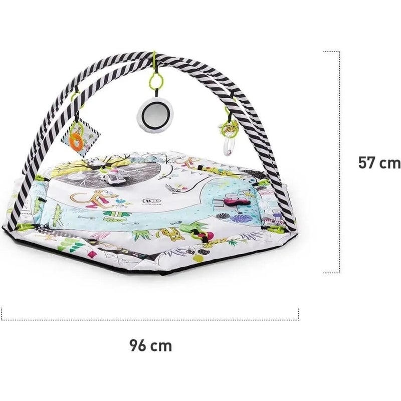 Kinderkraft - SmartPlay Educational Baby Activity Play Mat with 7 Toys and 20 Balls - 10779 - Image 3