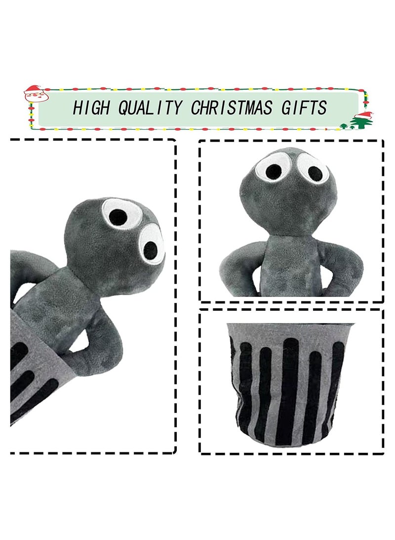 MAGIC VAULT Rainbow Friends Plush Toys, 11.8 inch Soft Game Stuffed Figure Plushies Doll, Gifts for Fans and Friends, Adults Kids Birthday Party  (Trash Can) 2023  - Image 2