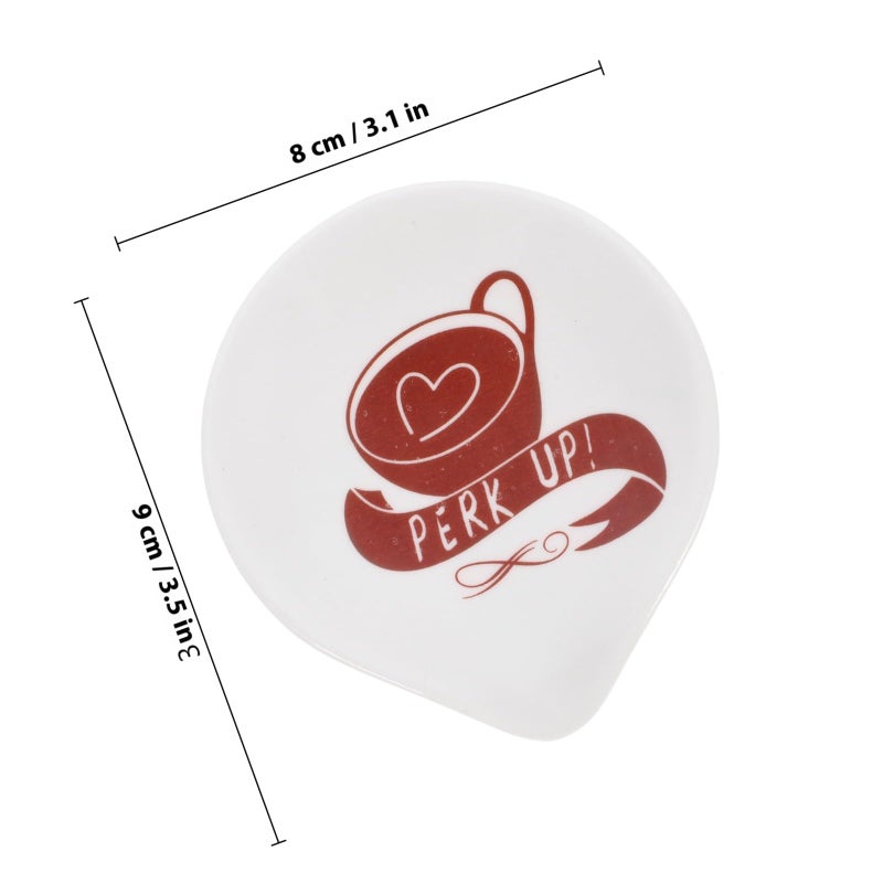 Ceramic Spoon Rest Compact Sturdy Holder for Stove Top Cooking and Dining Use - Image 3
