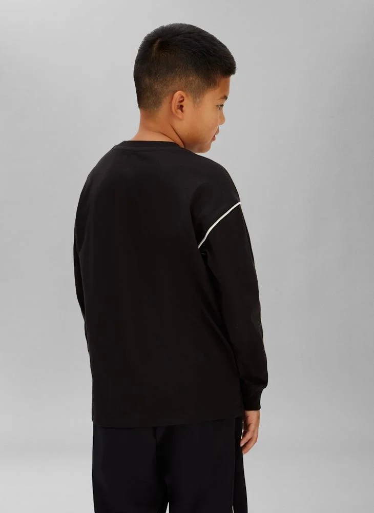 Calvin Klein Jeans Youth Casual Crew Neck T-Shirt