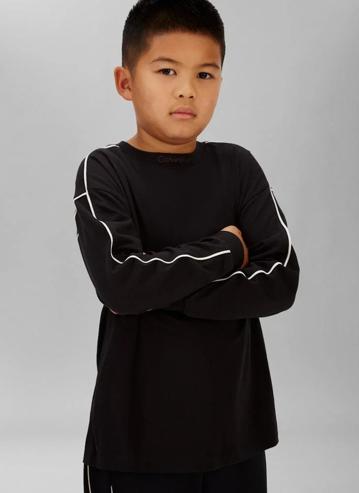 Calvin Klein Jeans Youth Casual Crew Neck T-Shirt