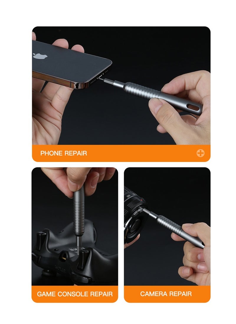 ProOne - ProOne 51 In 1 Precision Screwdriver Sets, S2 Alloy-Steel Mini Repair Tool kit, Portable Hex Torx Square Slotted Magnetic Tools Kit,for Laptoop/Mobile/PC/Tablet and Other Electronics - Image 1