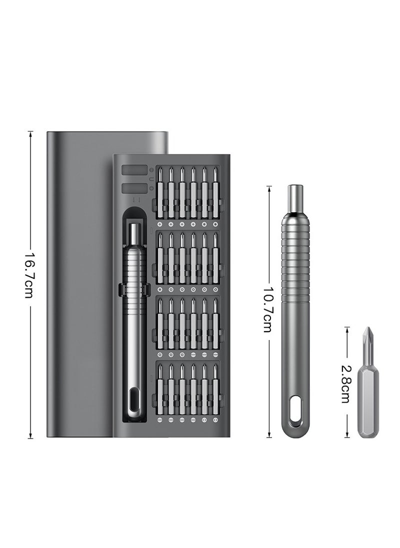 ProOne - ProOne 51 In 1 Precision Screwdriver Sets, S2 Alloy-Steel Mini Repair Tool kit, Portable Hex Torx Square Slotted Magnetic Tools Kit,for Laptoop/Mobile/PC/Tablet and Other Electronics - Image 1