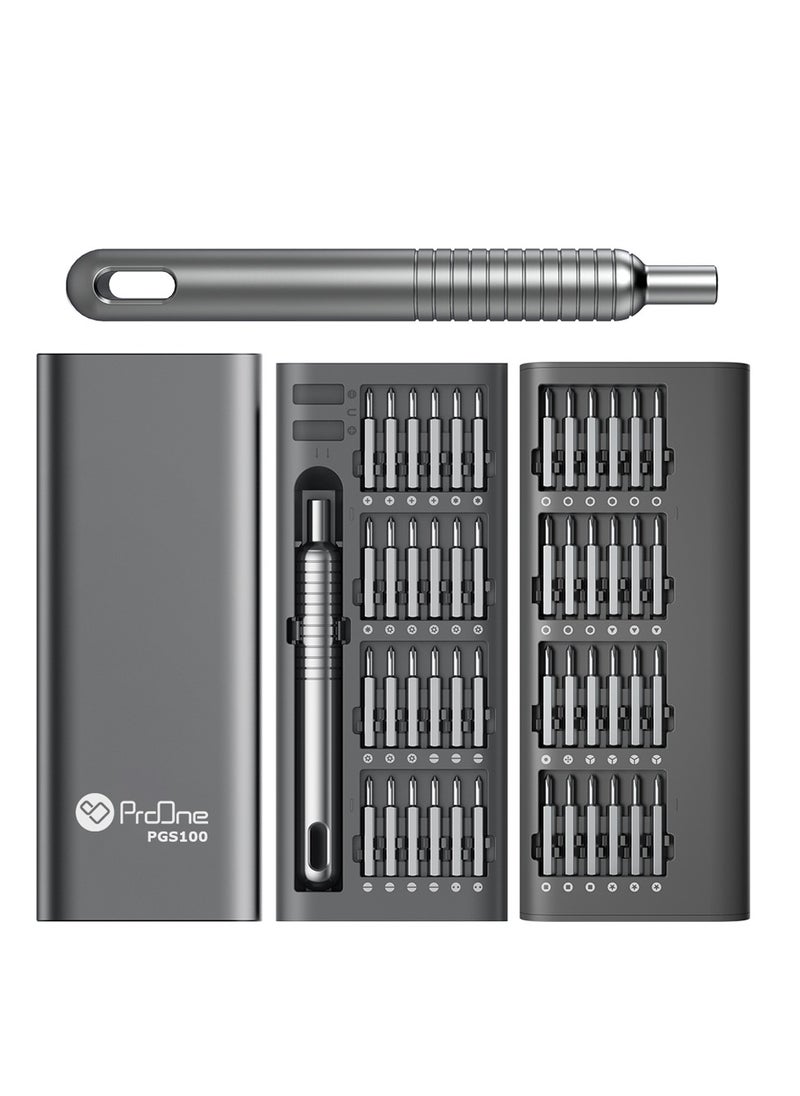 ProOne - ProOne 51 In 1 Precision Screwdriver Sets, S2 Alloy-Steel Mini Repair Tool kit, Portable Hex Torx Square Slotted Magnetic Tools Kit,for Laptoop/Mobile/PC/Tablet and Other Electronics - Image 1