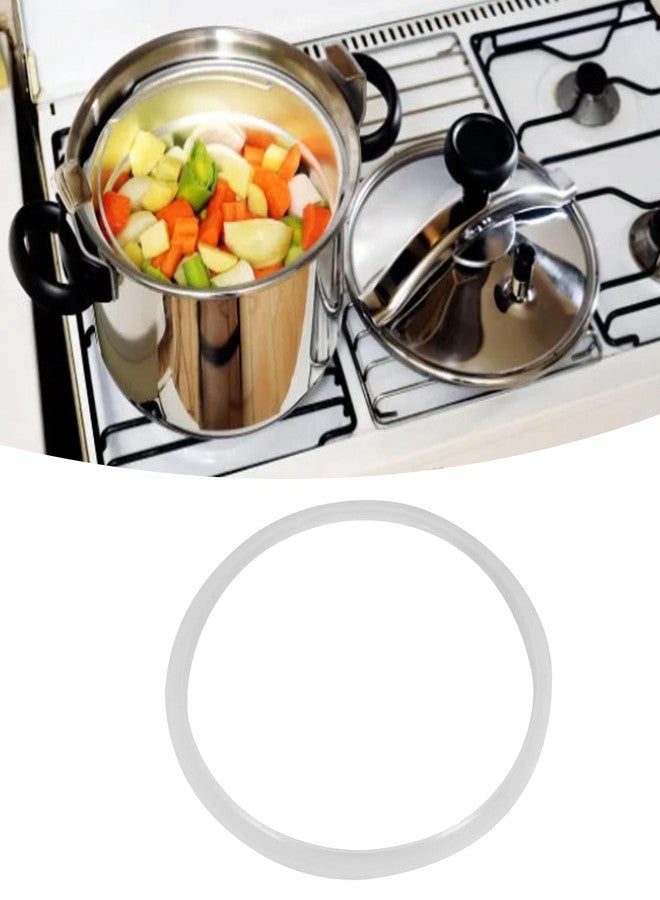 Sunicon Silicone Sealing Rings, Diameter 22CM, Replacement Clear Silicone Gasket Sealing Ring for Home Pressure Cooker Kitchen Tool - Image 2
