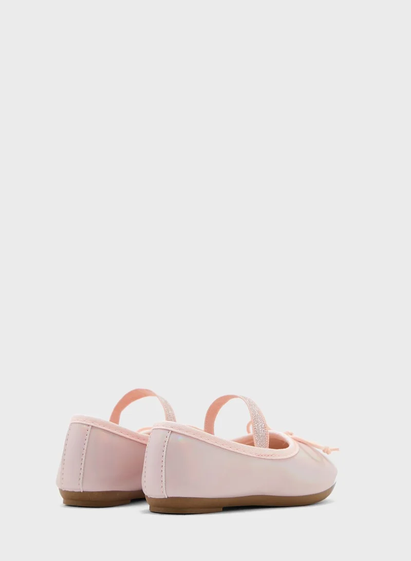 CCC Kids Bow Detail Ballerinas