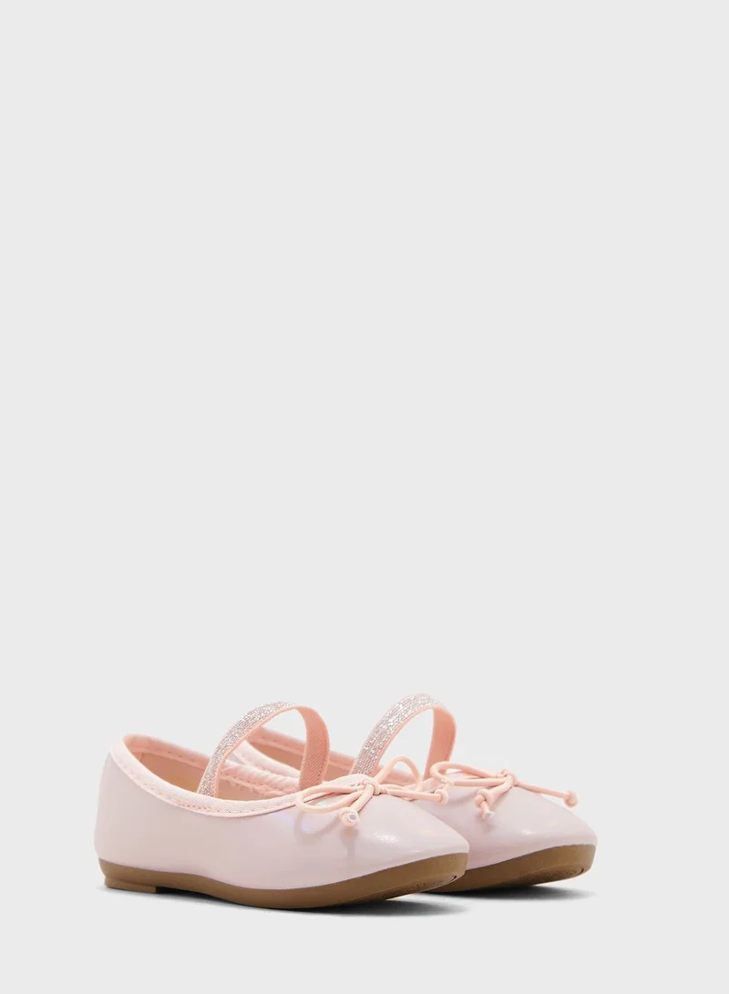 CCC Kids Bow Detail Ballerinas