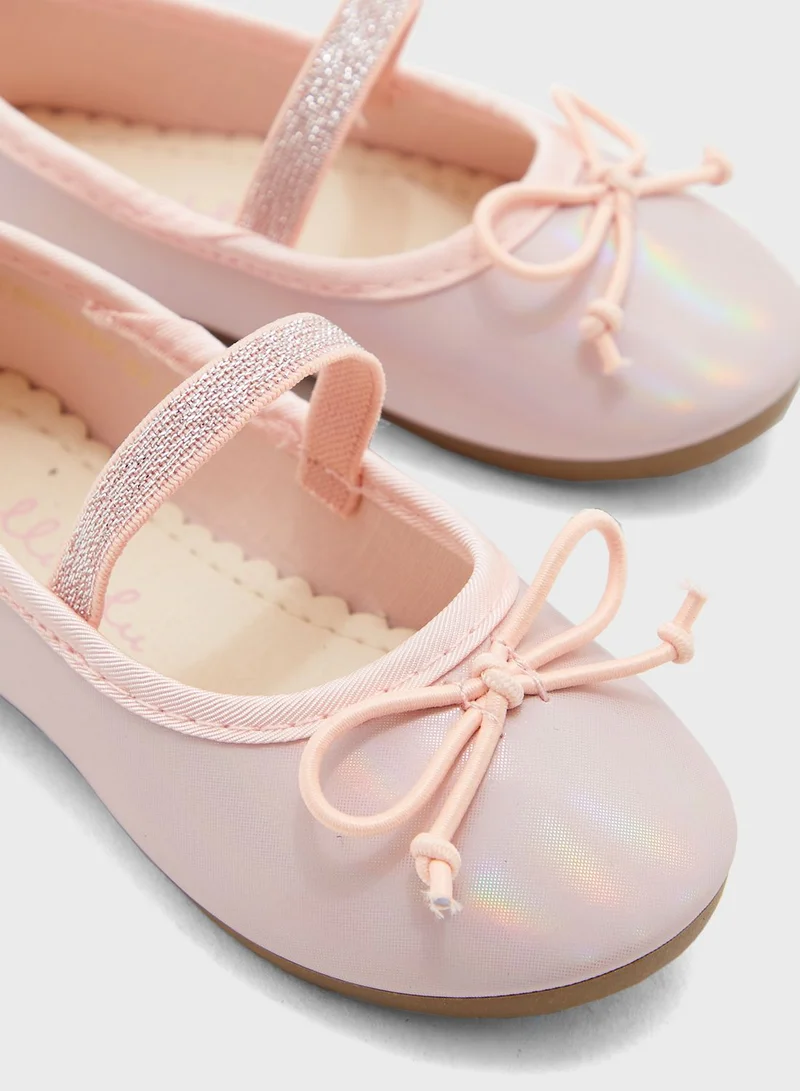 CCC Kids Bow Detail Ballerinas
