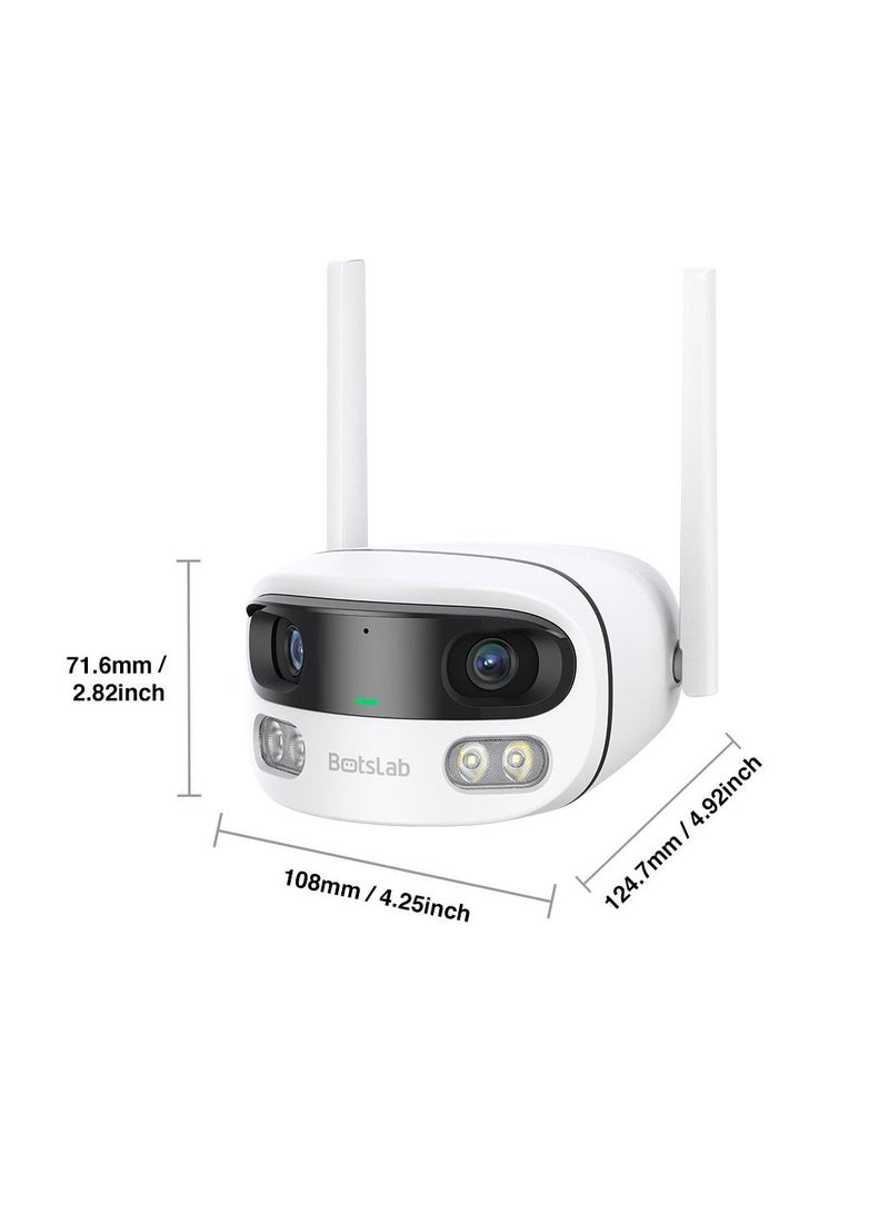 Botslab W302 Smart Outdoor Dual-Lens Camera - Image 2