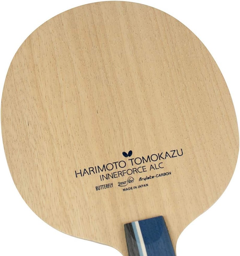 BUTTERFLY Harimoto Innerforce ALC Blade - Butterfly Table Tennis Blade - AL Carbon Fiber Blade - Professional Table Tennis Blade - AN, FL, and ST handle type - Made in Japan - Image 1