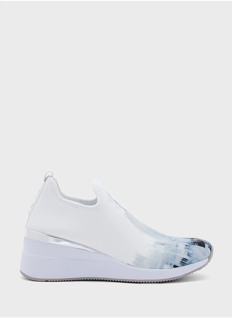 DKNY Parks Skyline Slip On Wedge Sneaker