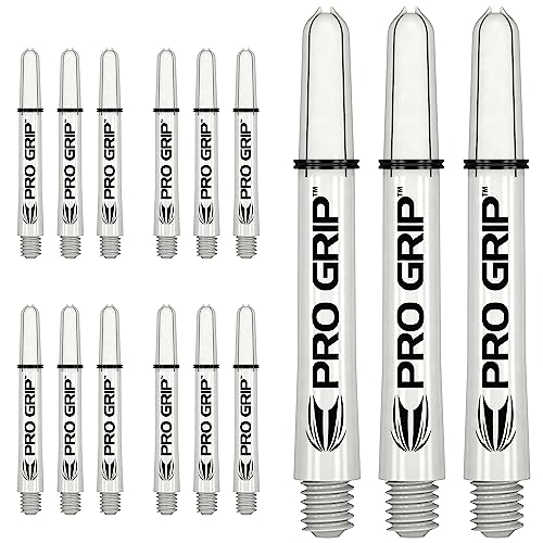 Target Darts 5 x Sets of White Pro Grip Shaft Short - 15 in Total - Image 1