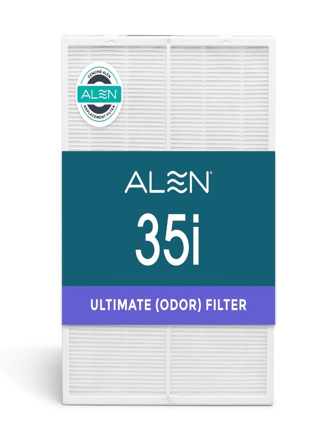 Alen Breathesmart 35i Replacement Air Filter B3-Odor Replacment HEPA Filter - Captures Allergens + Pet Dander & Odors - Image 1