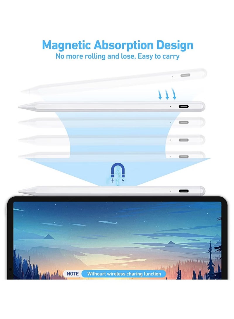 ELTRAZONE Stylus Pen for iPad – Active Pencil with 10 Min Quick Charge, Palm Rejection & Tilt Sensor, Magnetic Design, Compatible with iPad Pro 11"/12.9", iPad 10/9/8/7/6, iPad Mini 5/6, iPad Air 3/4/5 - Image 5